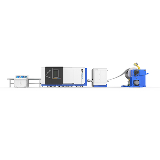 Coil Fed Fiber Laser Cutting Machine